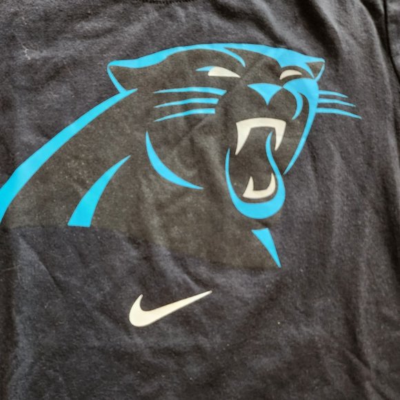 Nike | Shirts & Tops | Nike Panther T Shirt Medium Dri Fit | Poshmark